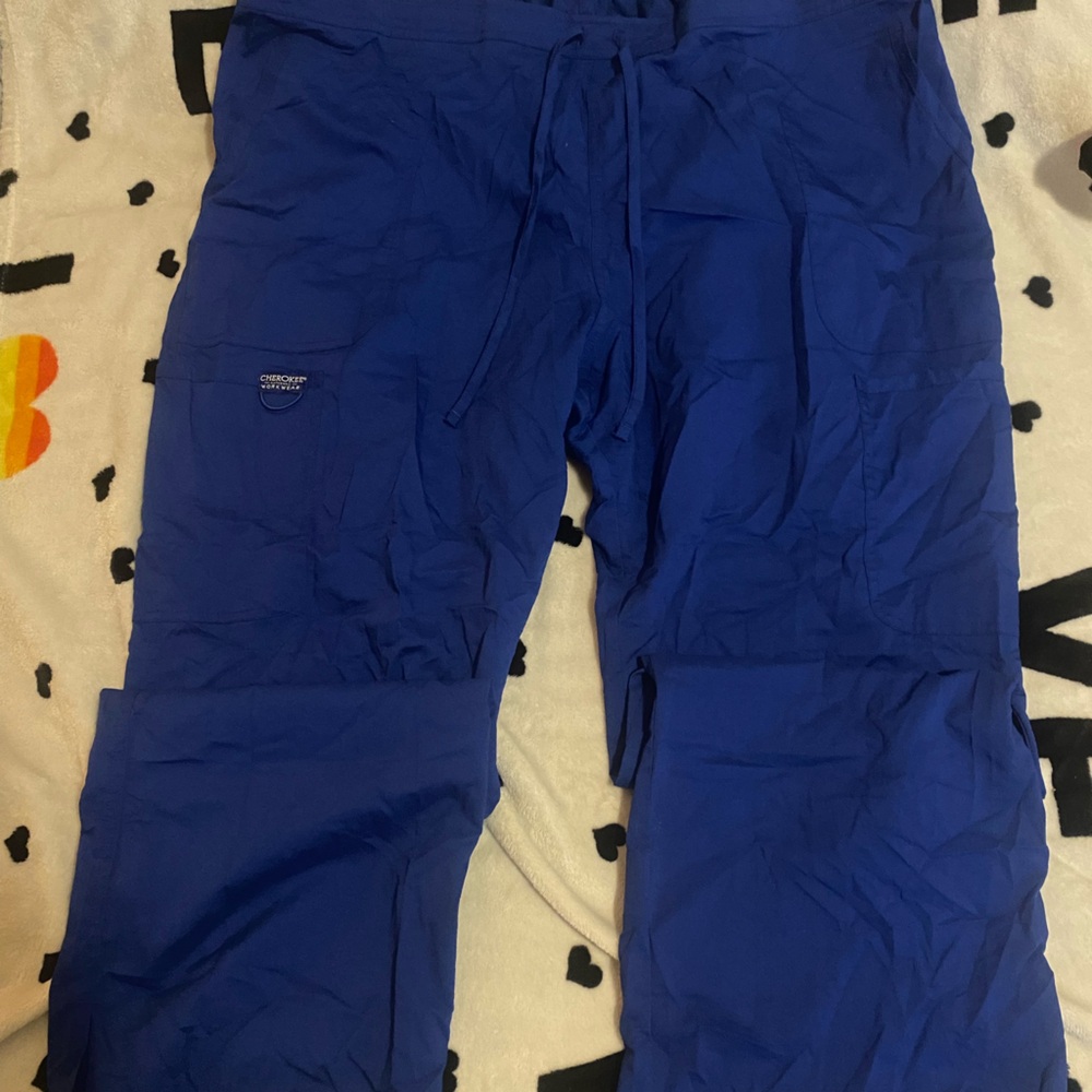 Royal Blue Scrub Pants